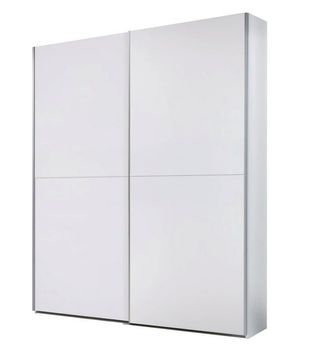 Armario 2 Puertas Correderas Blanco/Madera