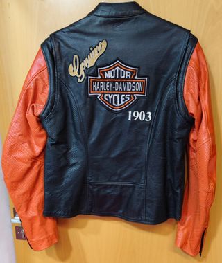 Chaqueta Harley Davidson para chica   Negra y Nara