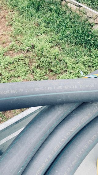 45 mts de Tubería Agrícola 90mm PE 32