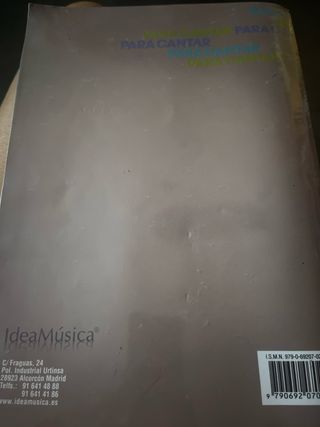 Libro Lenguaje Musical para Cantar 1