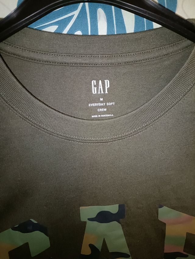 Camiseta Gap Militar Camuflaje Talla M
