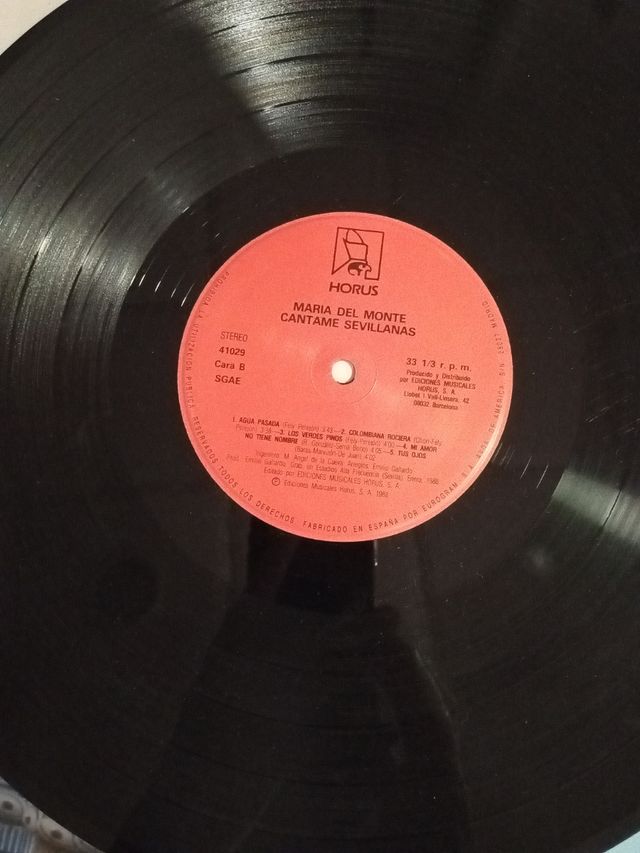 Vinilo María del Monte - Cántame Sevillanas