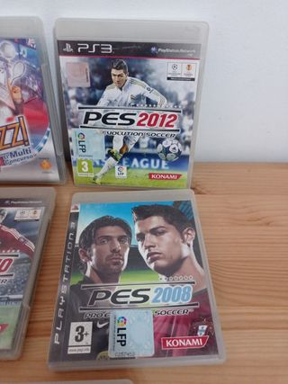 Juegos PS3: PES 2013, 2012, 2011, 2008 y Buzz!