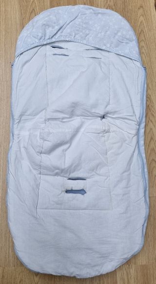 Saco para silla de bebé azul estrellas