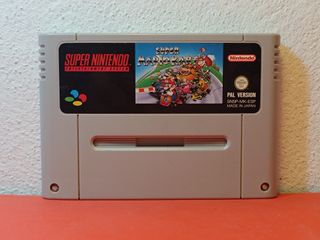 Super Mario Kart SNES PAL