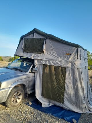 Tienda de campaña de techo