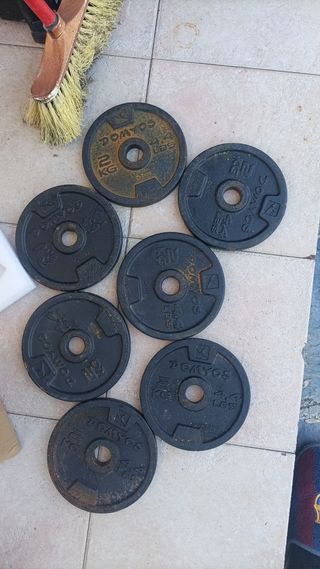 Discos de pesa 2 kg