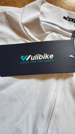 Maglia da ciclismo bianca