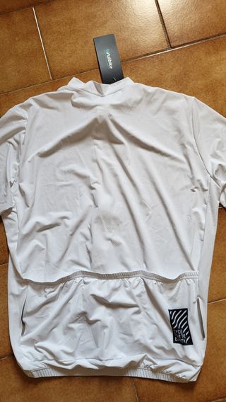 Maglia da ciclismo bianca