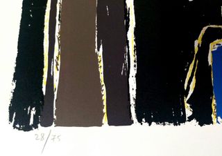 Lombardia Sama de Langreo Asturias Litografía