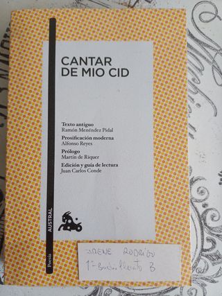 Cantar de Mio Cid