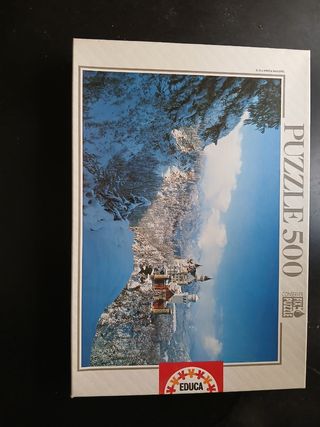 Puzzle Educa 500 Piezas Castillo Invierno