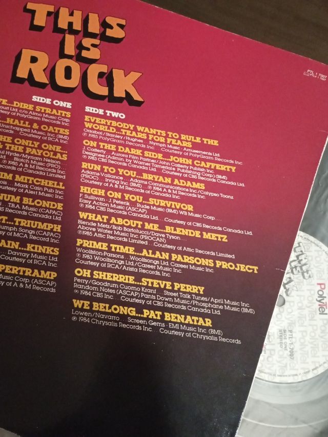 Vinilo This is Rock PolyTel