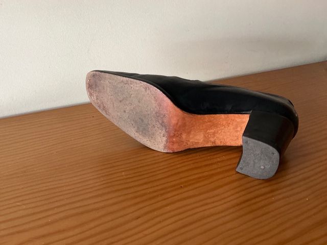 Zapatos de piel negros