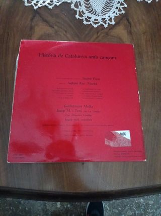 Vinilo Història de Catalunya amb Cançons