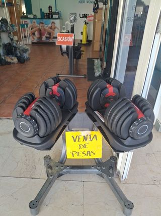 Mancuernas ajustables nuevas