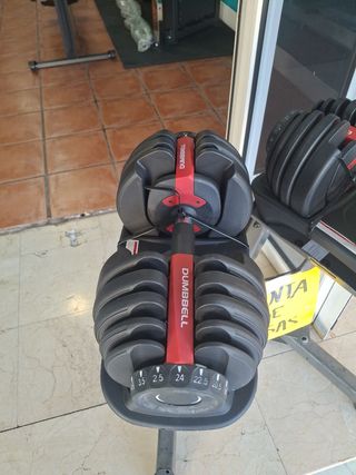 Mancuernas ajustables nuevas