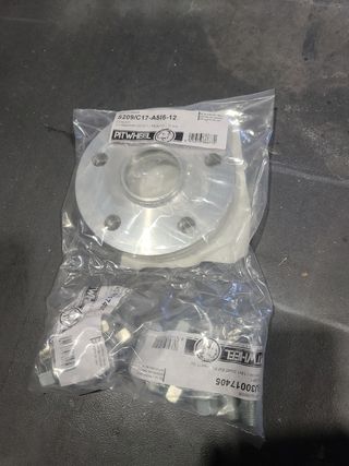 Kit Separadores 12mm 5x112 57.1 VW Golf
