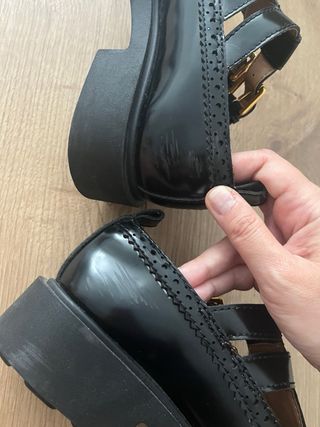 Zara Mary Jane Zapatos Invierno Talla 37