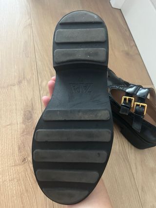 Zara Mary Jane Zapatos Invierno Talla 37