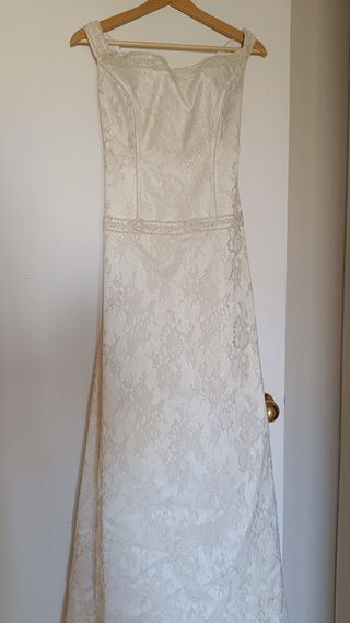Traje de Novia Marfil