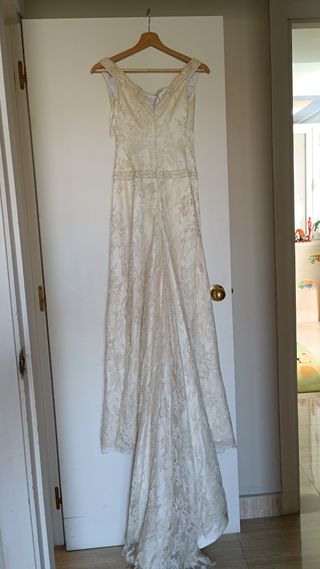 Traje de Novia Marfil