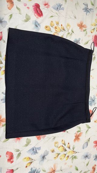 Minifalda Mango Negra
