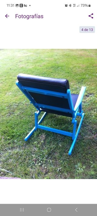 Silla Mecedora Infantil Plegable