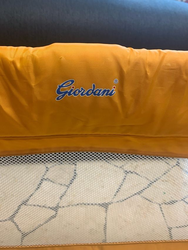 Spondina letto bambini arancione