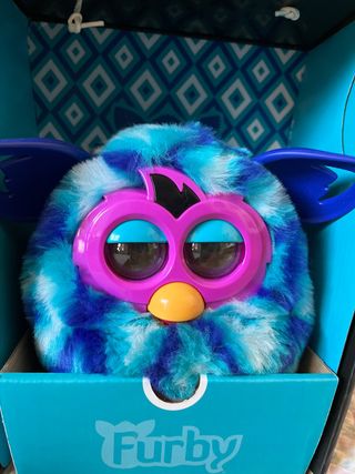 Furby Vintage Peluche Interactivo Azul