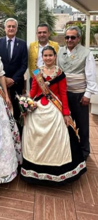 Traje de huertana para niña