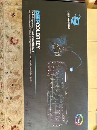 Teclado gaming de DEEP GAMING y ratón de NEWSKILL