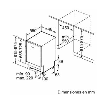 Lavavajillas integrable BALAY 45cm. NUEVO,SIN USO.