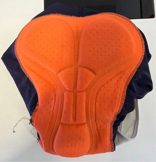 Conjunto Ciclismo Triban Decathlon Azul/Naranja