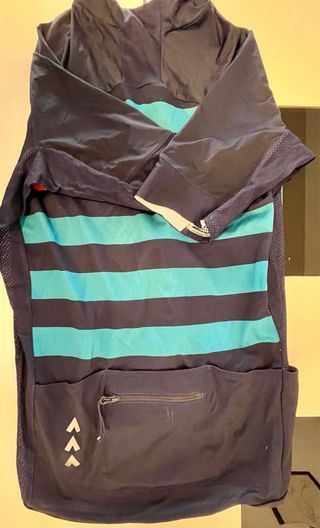 Conjunto Ciclismo Triban Decathlon Azul/Naranja