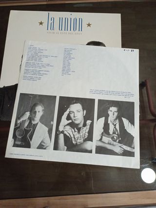 Vinilo La Unión - Vivir al Este del Edén