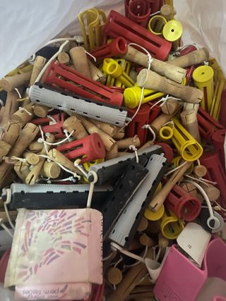 Lote Bigudíes Peluquería Variados