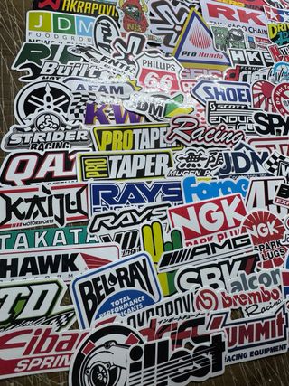 115 Pegatinas Racing Coche o Moto