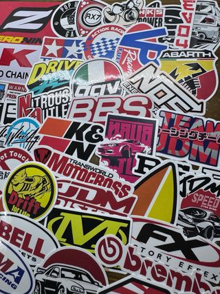 115 Pegatinas Racing Coche o Moto
