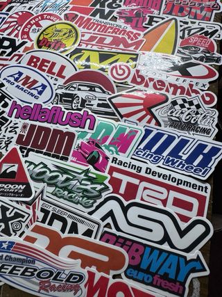 115 Pegatinas Racing Coche o Moto