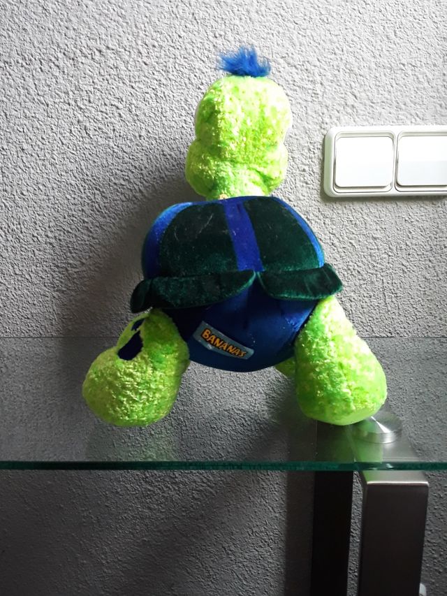 Peluche tortuga verde