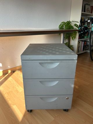 Mesa Escritorio Ikea Galant Madera y Metal