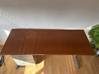 Mesa Escritorio Ikea Galant Madera y Metal