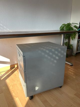 Mesa Escritorio Ikea Galant Madera y Metal