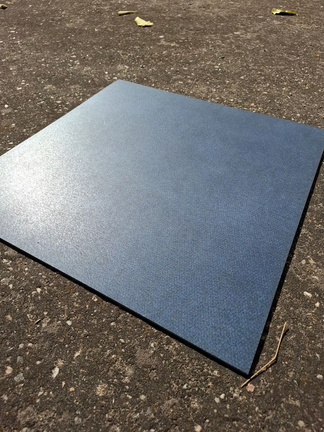 Revestimiento de suelo azul