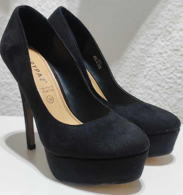 Zapatos de tacón Marypaz talla 38 negros