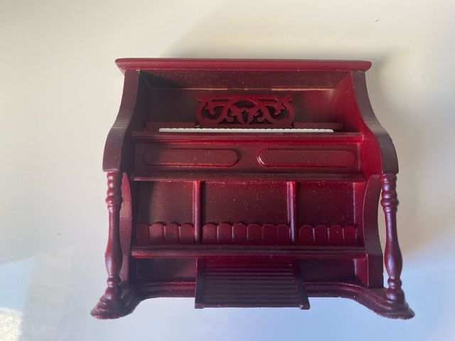 Piano de Casa de Muñecas Madera