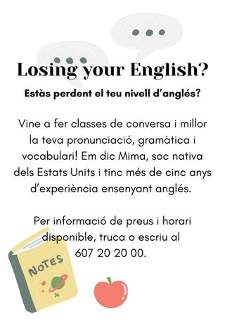 Conversación en inglés con una nativa