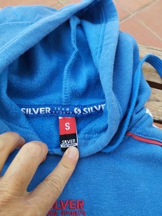 Sudadera Silver Azul
