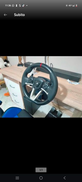 Volante PS4, PS5, PC
